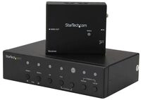 StarTech.com Multi-Input HDBaseT Extender mit eingebautem Switch