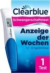 Clearblue Anzeige der Wochen DIGITAL Schwangerschaftstest