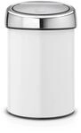 Brabantia Touch Bin, 3L - White M&uuml;lleimer