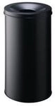 Durable M&uuml;lleimer 3307-01 - 60 l - Rund - Stahl - Schwarz - Aluminium - 37,5 cm