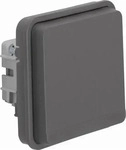 BERKER 47063525, Berker W.1 SSD EINSATZ IP55, GRAU / BERKER 47063525