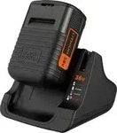 BLACK & DECKER BDC2A36-QW, Black & Decker BDC2A36 - Battery & charger set -