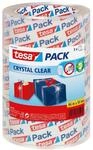 tesa&reg; tesapack Crystal Clear &ndash; 3er-Pack &ndash; transparentes, ger&auml;uscharmes