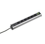 BACHMANN HANDWERKERLEISTE 6xSchutzkontakt, 1xSchalter