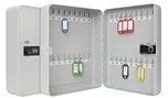 WEDO Schl&uuml;sselkasten 243x94x300mm 36 Schl&uuml;ssel Zahlenschloss lichtgrau