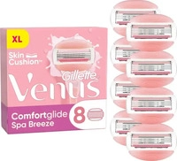 Gillette Venus Comfortglide Spa Breeze Systemklingen 8er