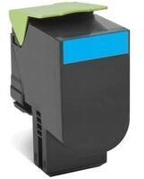Lexmark Cyan - Original - Tonerpatrone - f&uuml;r Lexmark CX410de