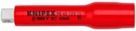 KNIPEX Verl&auml;ngerung mit Innen- / Au&szlig;envierkant 1/2" 125 mm