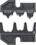 KNIPEX 97 49 18, Knipex F&Uuml;R TWIN-ADERENDH&Uuml;LSEN / KNIPEX CRIMPEINSATZ 97 49 18