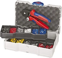 KNIPEX 97 90 09, KNIPEX Crimp-Sortiment f&uuml;r Aderendh&uuml;lsen 9-teilig 265 mm