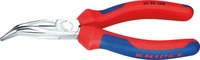 KNIPEX 25 25 160, KNIPEX Flachrundzange mit Schneide (Radiozange) mit Comfort-Griffen