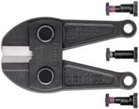 KNIPEX Ersatzmesserkopf f&uuml;r 71 72 610 komplett mit Schrauben