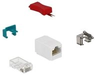 Delock Secure Clip Starter Set - LAN-Kabel Sicherheitsschloss-Set