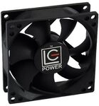LC-Power Geh&auml;usel&uuml;fter - 80 mm - Schwarz
