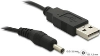 DELOCK 82377, Delock USB- / Stromkabel - Gleichstromstecker 3,5 x 1,35 mm (M)