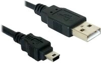 Delock USB-Kabel - Mini-USB, Typ B (M) zu USB (M)