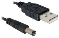 Delock Stromkabel - GS-Buchse 5,4 mm (M) zu USB (M)
