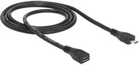 Delock USB-Verl&auml;ngerungskabel - Micro-USB Typ B (M)