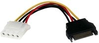 StarTech.com 15cm SATA auf LP4 Stromadapter - Bu/St - Netzteil - SATA-Stromstecker