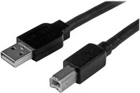 StarTech.com 15m aktives USB 2.0 A auf B Kabel - Stecker/Stecker - USB Druckerkabel