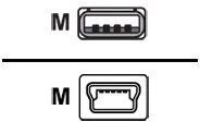 Cisco USB-Kabel - USB (M) zu Mini-USB, Typ B (M)