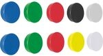 B&uuml;ro Handel GmbH*** Haftmagnete D32 mm Set &aacute; 10 St&uuml;ck bunt sortiert