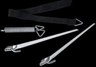 Fiamma Tie-Down-Kit, schwarz