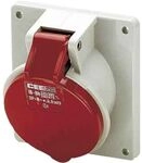 Mennekes CEE-ANBAUSTECKD.400V-5X16A ROT / MENNEK 3473 NEIG.20&deg; IP44 AM 3473