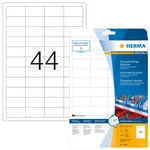HERMA 4690, HERMA Special - Matt - permanent selbstklebend - wei&szlig; - 48.3 x 25.4 mm
