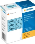 HERMA 4803, HERMA Schwarz, Blau - 10 x 22 mm 3000 Etikett(en) (1000 Bogen x 3)