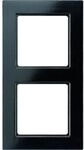 Jung RAHMEN 2FACH SCHWARZ / JUNG AC582SW
