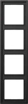 JUNG AL2984D, Jung ABDECKRAHMEN 4-FACH / JUNG AL2984D