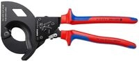 KNIPEX Kabelschneider (Ratschenprinzip) f&uuml;r stahlarmierte Kabel (SWA-Kabel) mit