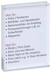 Jakob Maul GmbH MAUL - Fotorahmen - Acryl - rechteckig