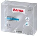 Hama CD-Doppel-Leerh&uuml;lle Standard, 5er-Pack, Transparent