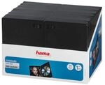Hama DVD-Leerh&uuml;llen, 30er-Pack, Schwarz, Vorratspack