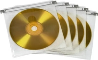 HAMA 00051176, Hama CD/DVD Doppel-Schutzh&uuml;llen, 50er-Pack, Wei&szlig;