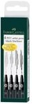 FABER-CASTELL PITT Artist Pen - Fineliner - permanent - Schwarz - India Ink (Packung