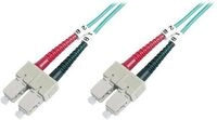 DIGITUS LWL Multimode Patchkabel, OM4, SC / SC