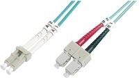 DIGITUS LWL Multimode Patchkabel, OM4, LC / SC