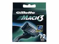 Gillette Mach3 Systemklingen 12er Ersatzklingen, 12 Stück
