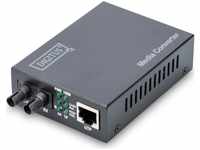 DIGITUS DN-82010-1, DIGITUS Fast Ethernet Medienkonverter, RJ45 / ST