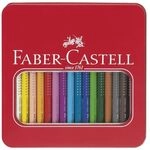 FABER-CASTELL Jumbo GRIP - Farbstift - leuchtende Farben, sortiert - 3.8 mm (Packung