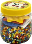 MALTE HAANING PLASTIC 2052, Malte Haaning Plastic A/S HAMA Dose gelb+farbige Platten