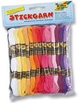 PBS Deutschland S&uuml;d GmbH & Co.KG Bastelset Stickgarn, 52x8m, 52 St&uuml;c