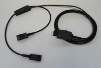 POLY 27019-01, Poly Y Adapter Trainer - Headset-Splitter - Quick Disconnect zu Quick