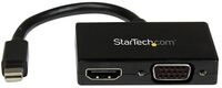 StarTech.com Reise A/V Adapter: 2-in-1 Mini DisplayPort auf HDMI oder VGA...