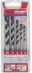 ALPEN HM-Betonbohrer-Satz Profi Bohrer &oslash; 4-10 mm 5-teilig
