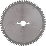 DEWALT Kreiss&auml;geblatt HW &oslash; 250x3,0x30 mm Z80 Trapez/Flachzahn (TR/FZ) negativ