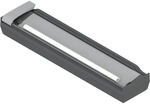BLUM ORGA-LINE Folienschneider-Frischhaltefolie,KS/Stahl Staubgrau